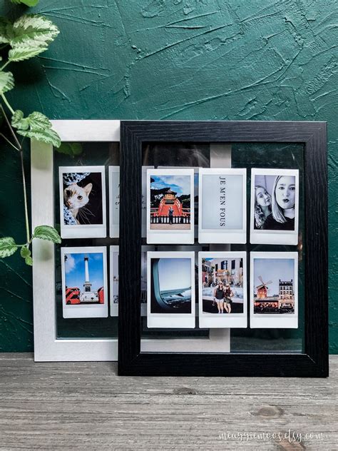 Custom Instax Mini Gallery Frame 6 Custom Instax Mini Etsy Art Deco Decor Photo Collage