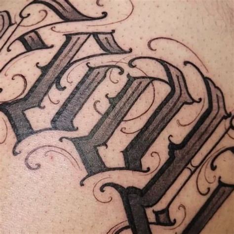 Custom Lettering Tattoo Style Guru Tattoo Tattoo Guru S In Pacific