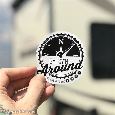 Custom Vinyl Logo Stickers Waterproof And Long Lasting