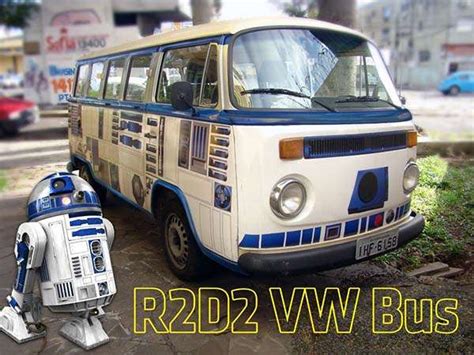 Customize A Star Wars R2 D2 Vw Bus By Yourself Gadgetsin