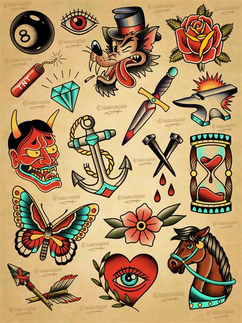 Classic American Traditional Tattoo Designs You'll Adore