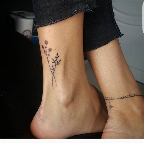 10 Cute Ankle Tattoo Ideas