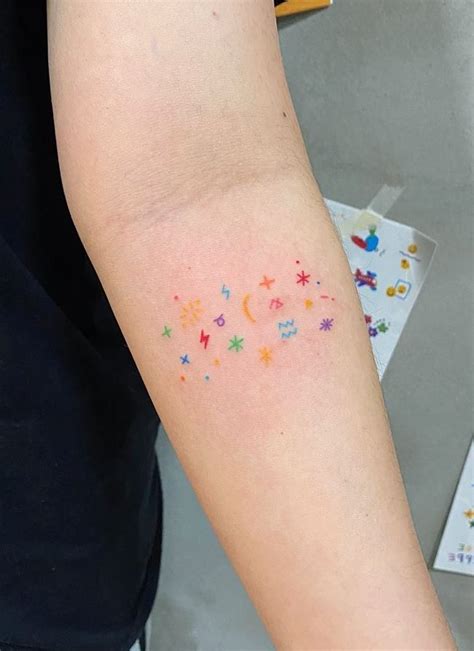 Cute Color Tattoo Ideas You'll Love