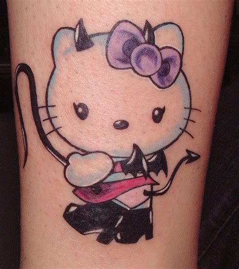 Cute Hello Kitty Tattoo Ideas to Die For