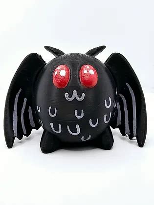 Cute Mothman STL: A Delightful 3D Printing Model