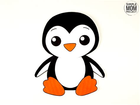 Cute Penguin Template