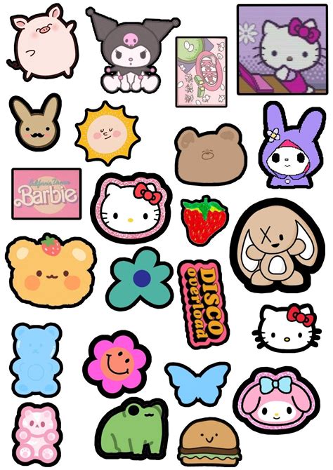 Free Cute Stickers Printable for Kids and Adults