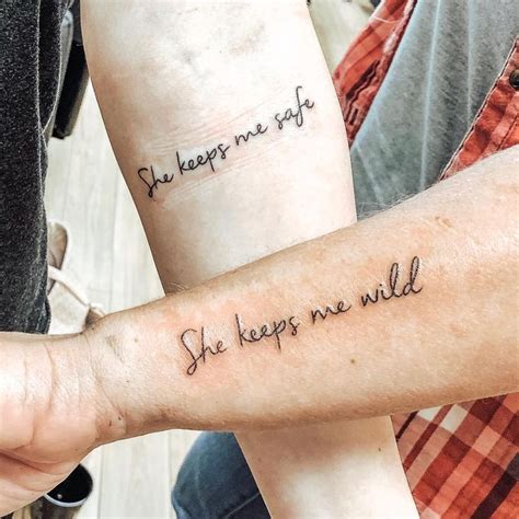 Cute Tattoo Ideas For Mom And Daughter Jaw No Stop