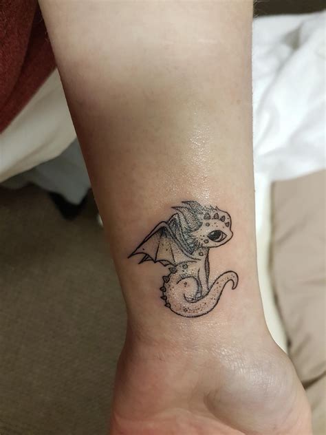 Tiny Dragon Tattoos to Die For