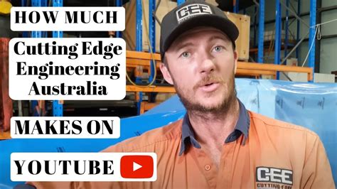 Cutting Edge Engineering Australia S Youtube Stats Summary Profile