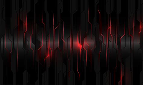 Cyberpunk Design With Dark Background Abstract Technology Vector