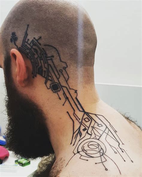 Cyberpunk Tattoo Ideas Celebrating The High Tech Art