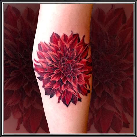 Dahlia Tattoo Designs and Their Meaning Explained