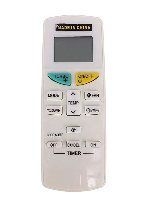 Daikin Manual Remote Control