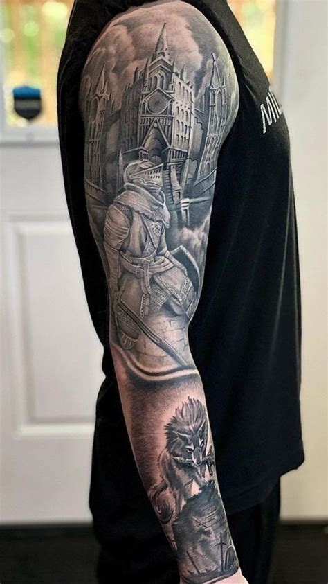 Dark Souls Tattoo Sleeve