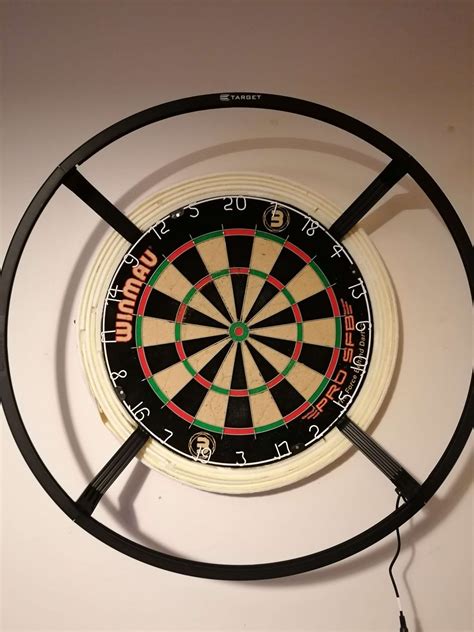 Illuminated Dartboard with Lights for Enhanced Gaming Experience