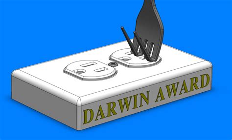 Darwin Award Trophy By Eclsnowman Download Free Stl Model Printables Com