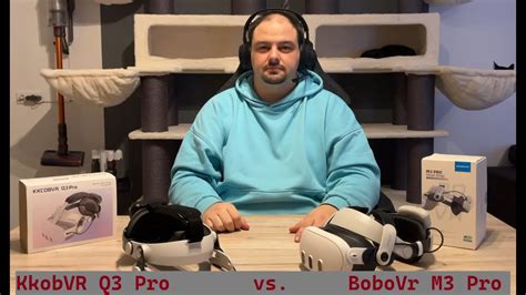 Das Duell Der Halo Straps Kkcobvr Q3 Pro Vs Bobovr M3 Pro Review Preview Bobovr S3 Pro Youtube