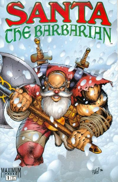 Dave S Comic Heroes Blog Santa The Barbarian