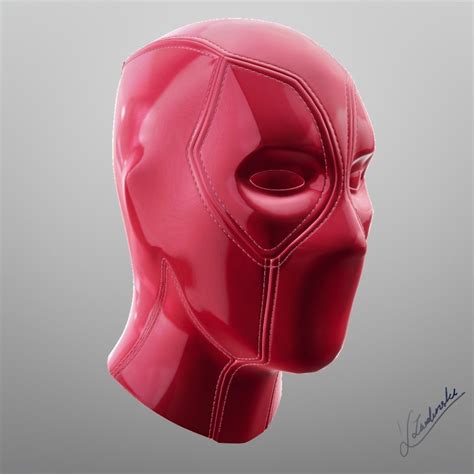 Deadpool Mask 3D Model 3D Printable Cgtrader