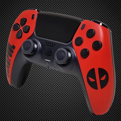 Deadpool Themed Ps5 Custom Dualsense Controller Primzstar Modz