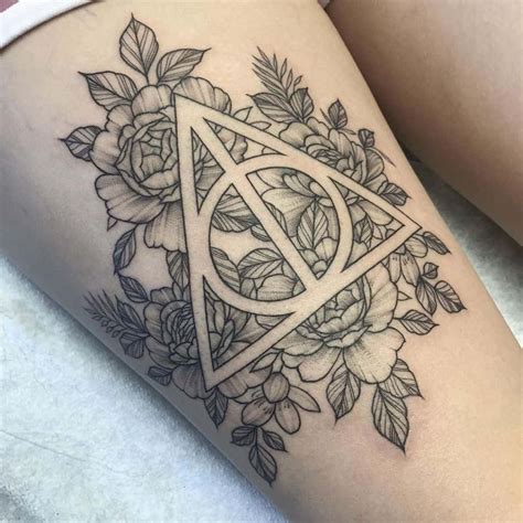 Harry Potter Deathly Hallows Tattoo Ideas