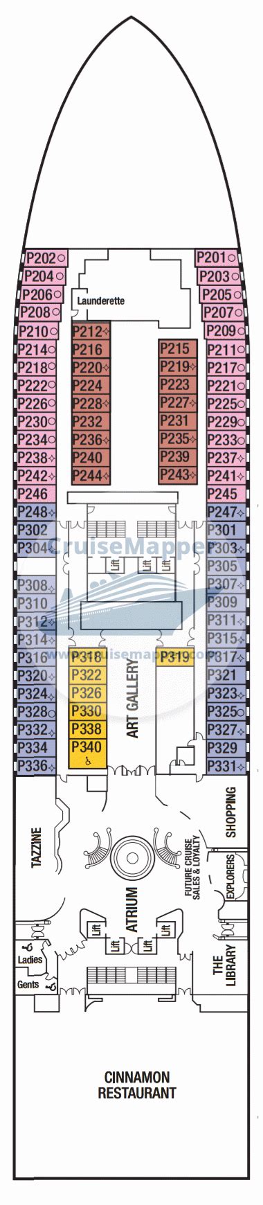 Ventura Cruise Ship Deck Plan Explained