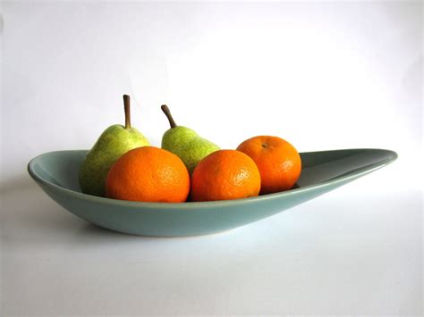 Denby Manor Green Fruit Bowl Mid Century Modern Teal English