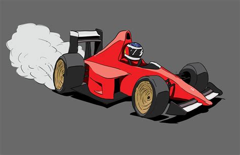 Design 90 S F1 Cartoon Cars Purchaseable On Redbubble Felix Dicit