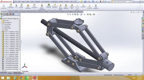 Design And Assembly Of Car Jack In Solidworks Part 2 Assembly