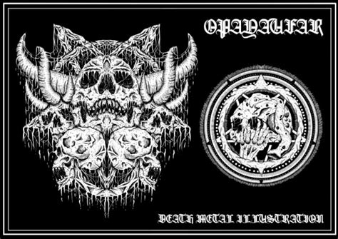 Design Your Black Slamming Brutal Death Metal Band Logo By