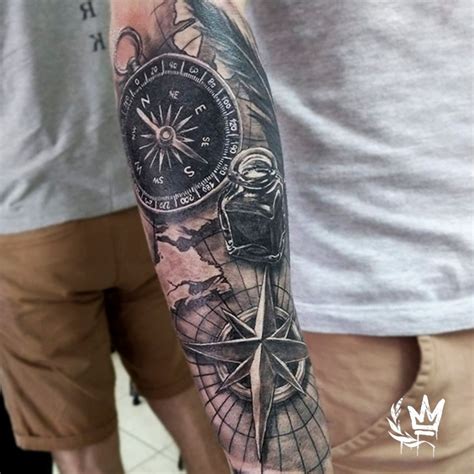 Details 80 Realistic Compass Tattoo Super Hot In Cdgdbentre