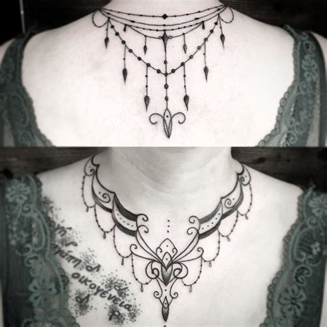 Details More Than 83 Necklace Tattoo Ideas In Coedo Com Vn