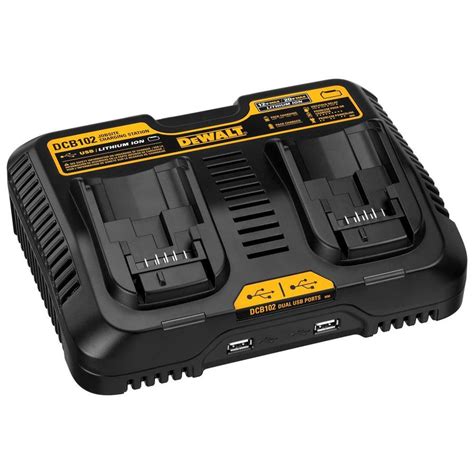 Dewalt 20 Volt Power Tool Battery Charger At Lowes Com