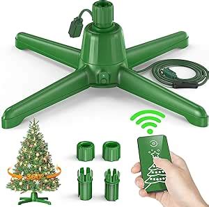 Dg Direct Rotating Christmas Tree Stand 360 Spinning Christmas Tree