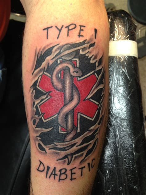 Diabetic Tattoo Designs to Raise Awareness and Pride