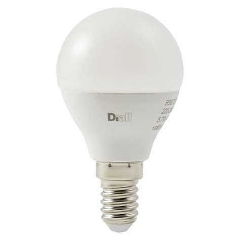 Diall E14 6W 470Lm Mini Globe Warm White Led Light Bulb Departments