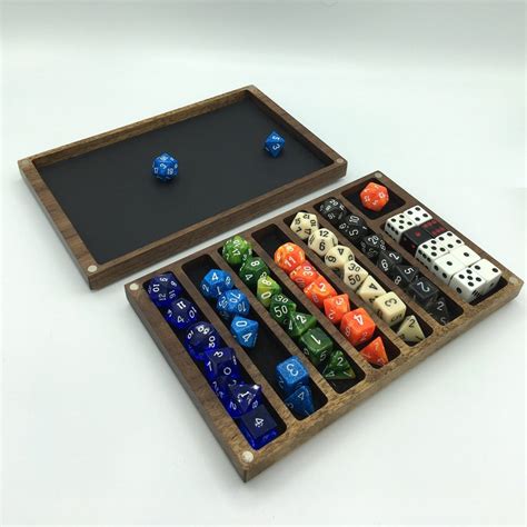 Dice Collection Box And Rolling Tray D Amp D Dnd Dungeons Etsy Diy Craft Projects Diy And Crafts