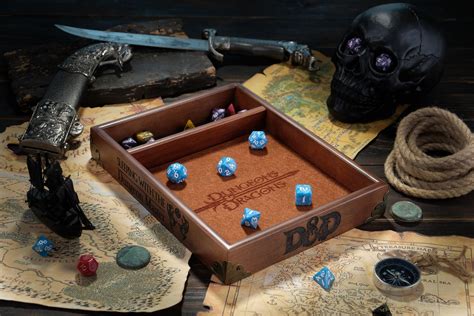 Dice Tray Dice Rolling Tray Dnd Accessories Etsy