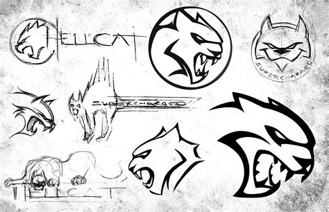 Hellcats Logo Evolution Through Different Designs