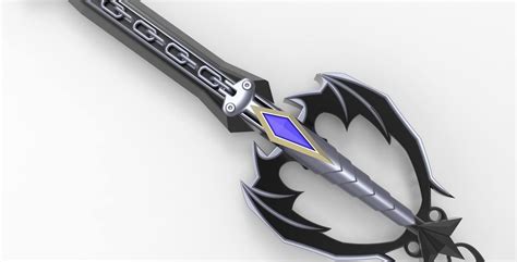 Digital 3D Model Oblivion Keyblade From Kingdom Hearts Cosplay Etsy