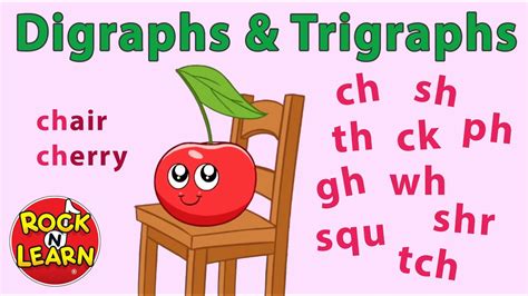 Digraphs And Trigraphs Fun Phonics Songs Rock N Learn Youtube