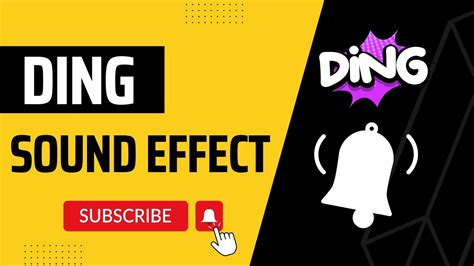 Ding Sound Effects Youtube