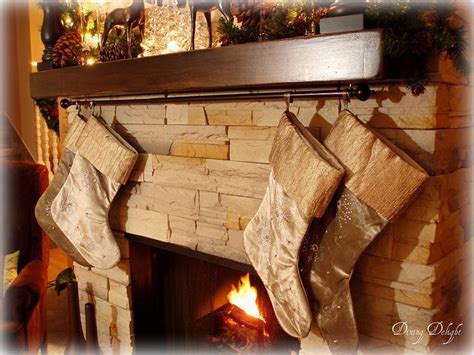 Dining Delight Rustic Natural Christmas Mantel Hanging Christmas