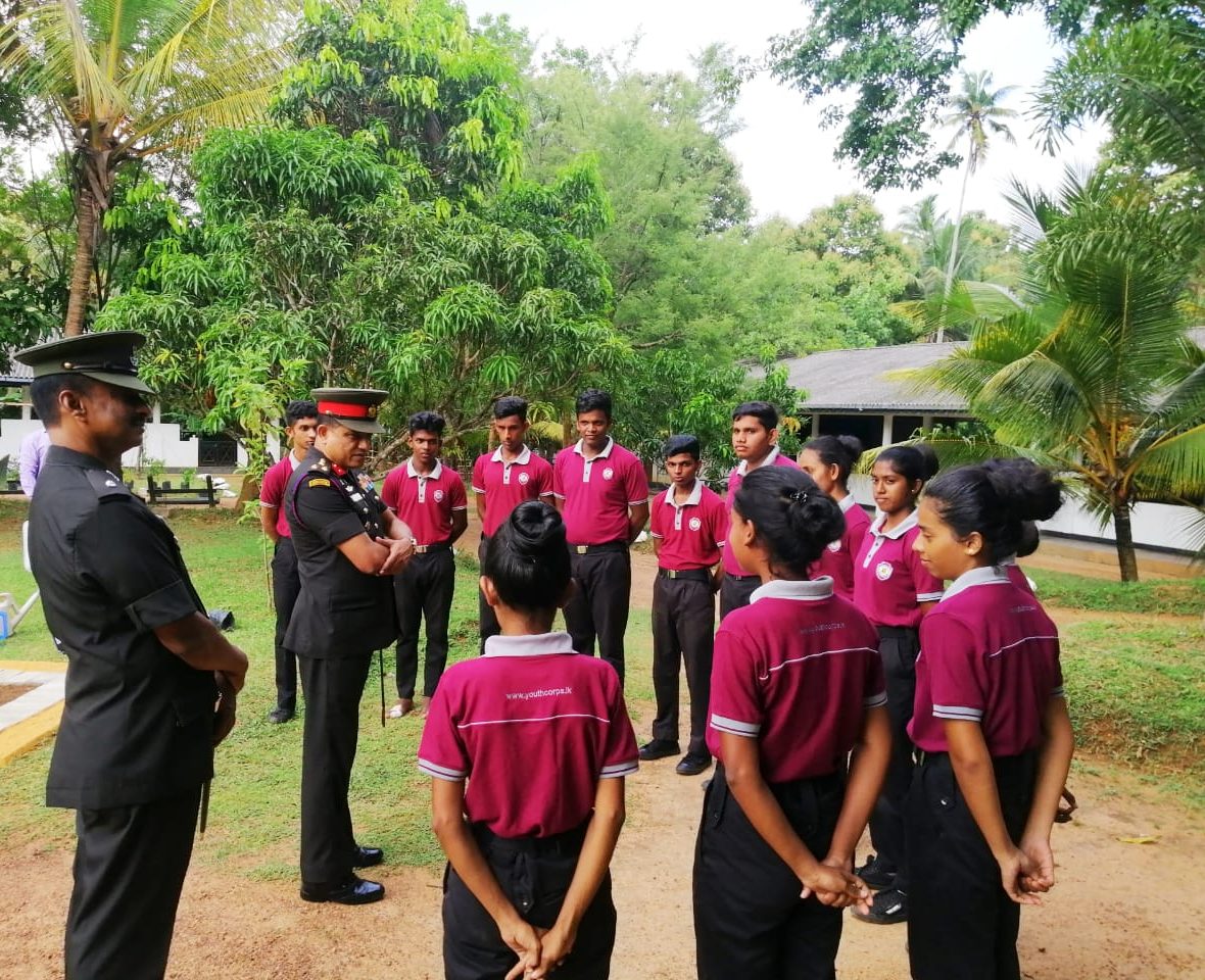 Director National Youth Corps Visits Training Centres In North Western Province National Youth