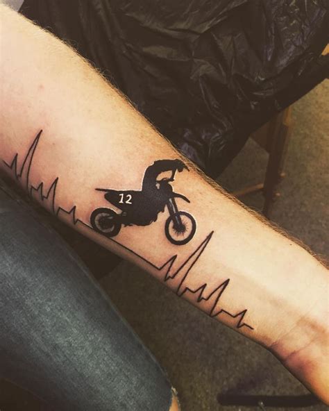 Dirt Bike Rider Tattoo Motocross Tattoo Couples Tattoo Designs Tattoos