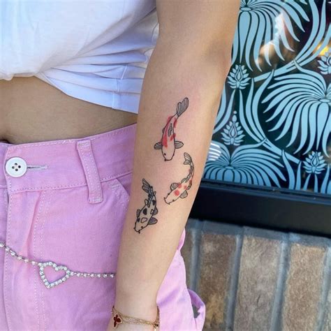 Discover 56 Koi Fish Tattoo Small Best In Cdgdbentre