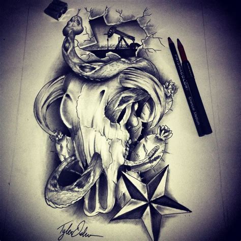 Discover 71 Drawing Texas Tattoo Designs Best In Cdgdbentre