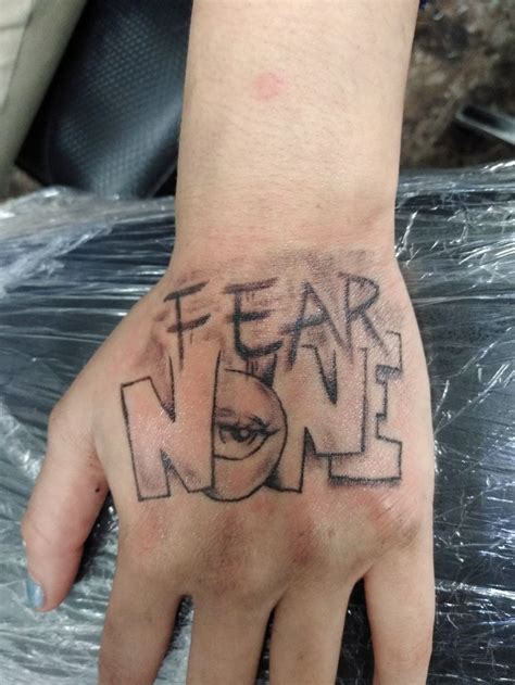 Discover More Than 53 Fear None Hand Tattoo Best In Cdgdbentre