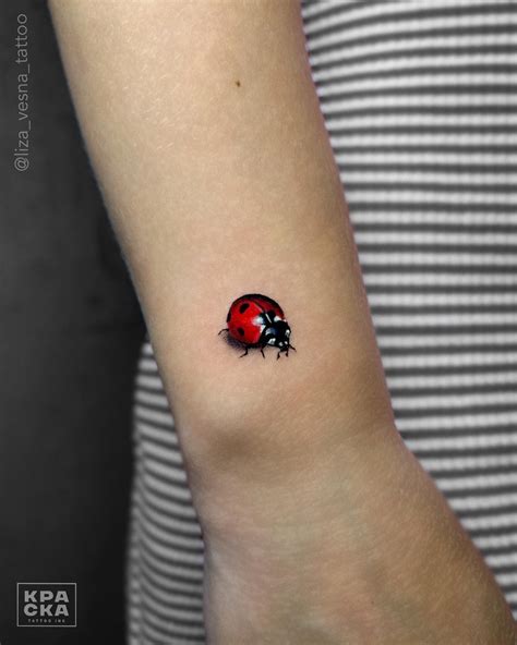 Discover More Than 74 Ladybug Tattoo Small Best In Cdgdbentre